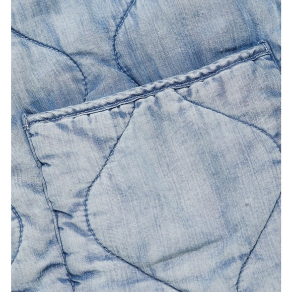 Rails Light Blue Quilted Women's Jacket - Picture 4 of 5